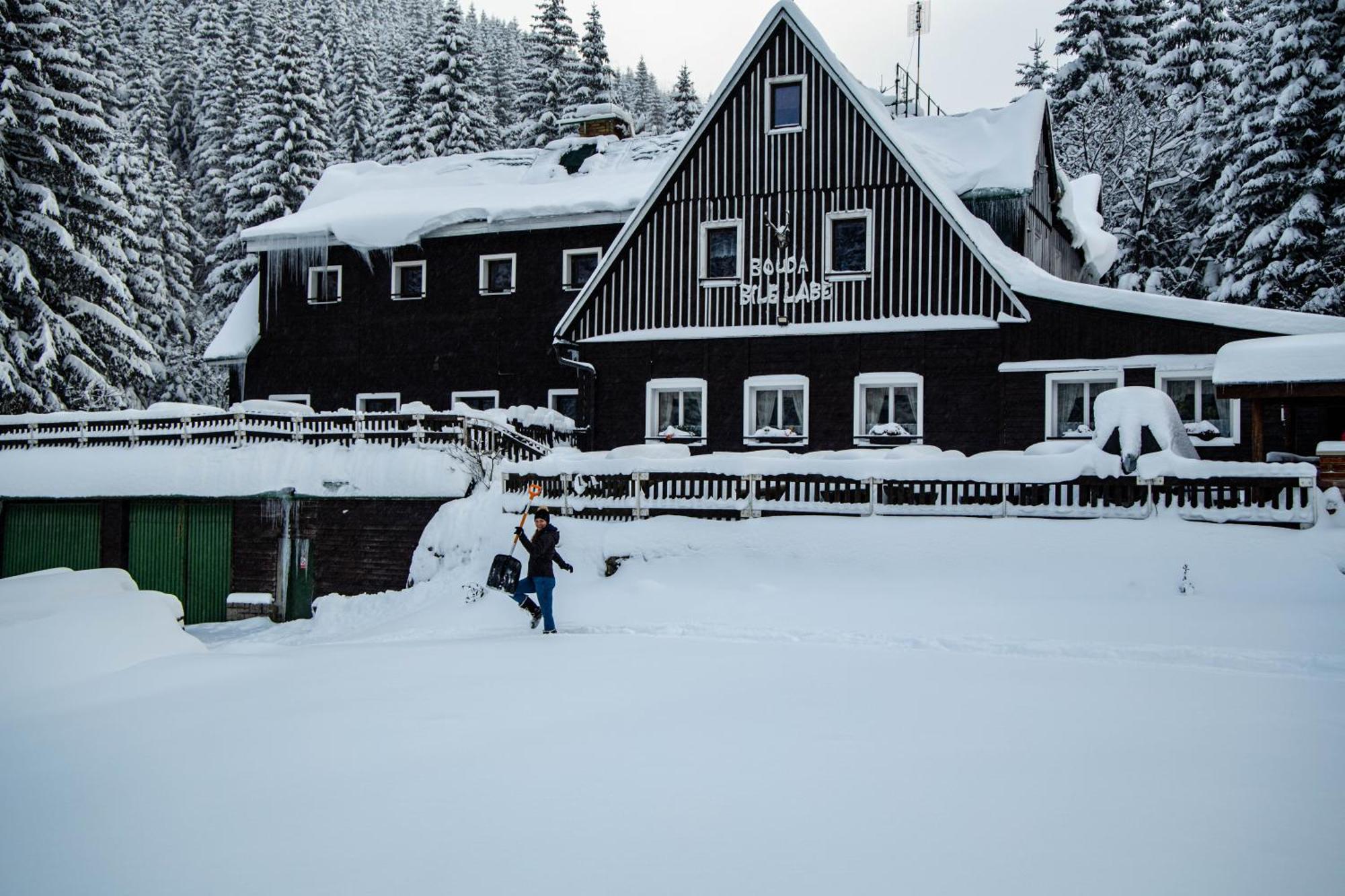 Bouda Bile Labe Hotel Špindlerŭv Mlýn Екстериор снимка
